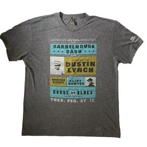 Dustin Lynch Barrelhouse Bash Sz 2XL Tshirt 2018 Commodity Classic Dekalb Asgrow